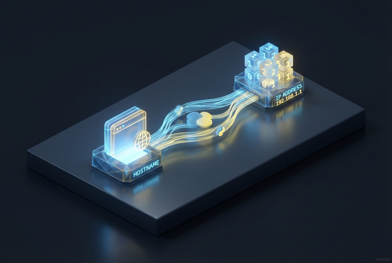 Python: Get IP Address from Hostname using Socket Module