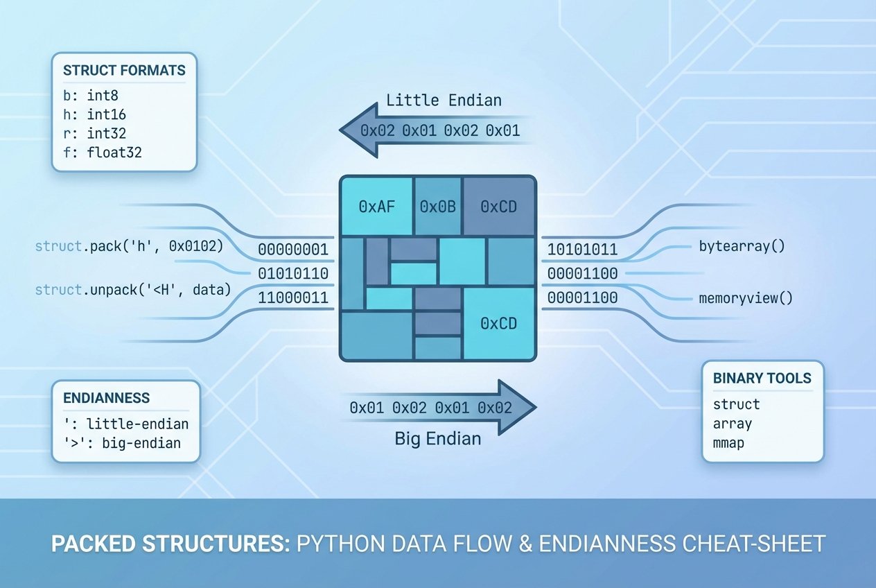 Python struct pack, unpack
