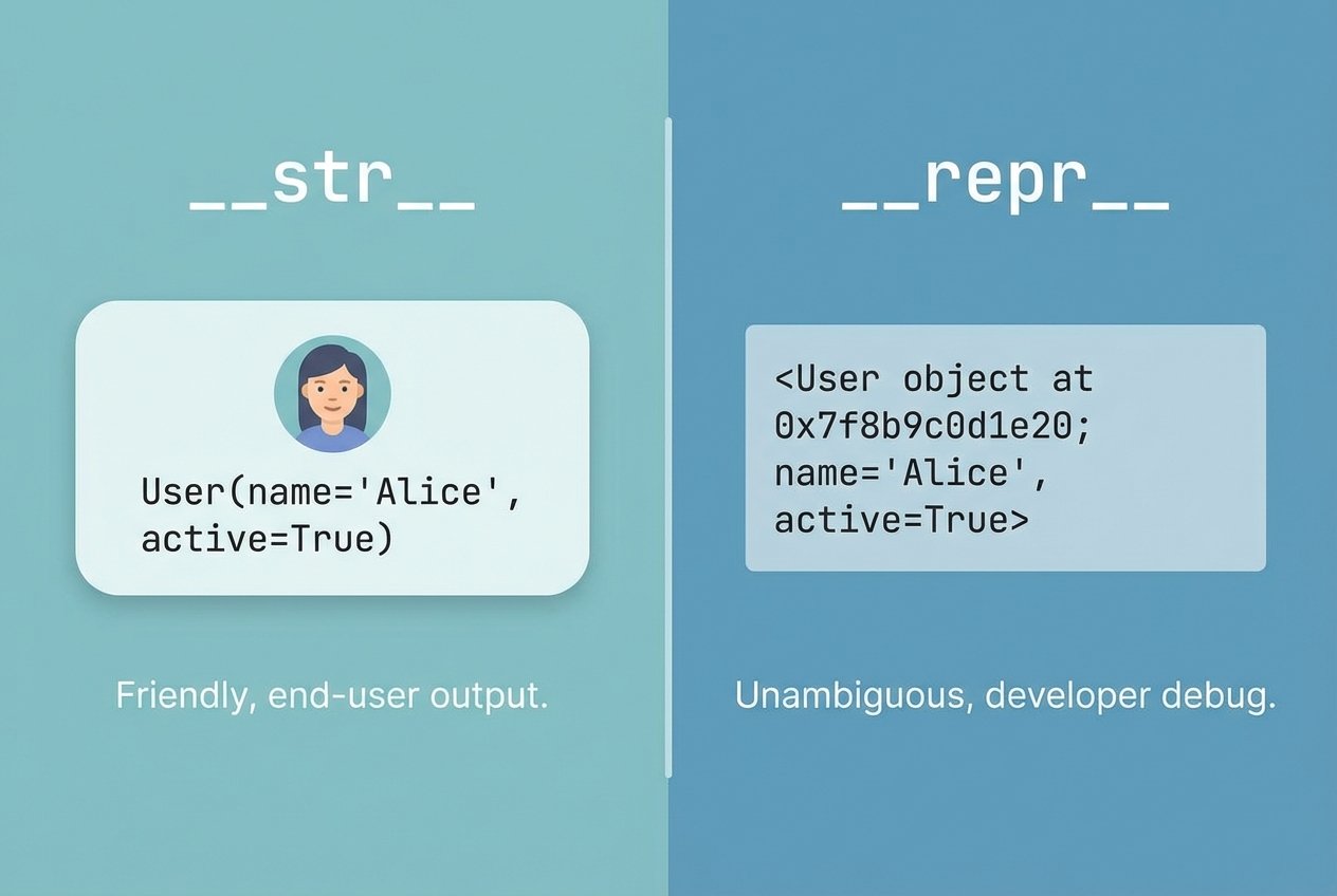 How To Use the __str__() and __repr__() Methods in Python