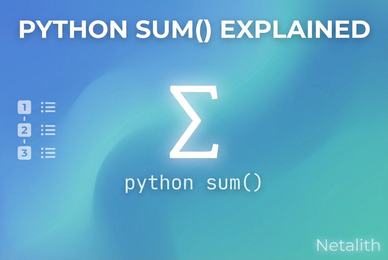 Python sum()