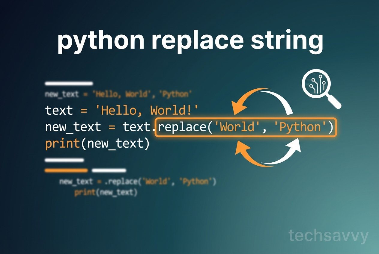 Python String replace()