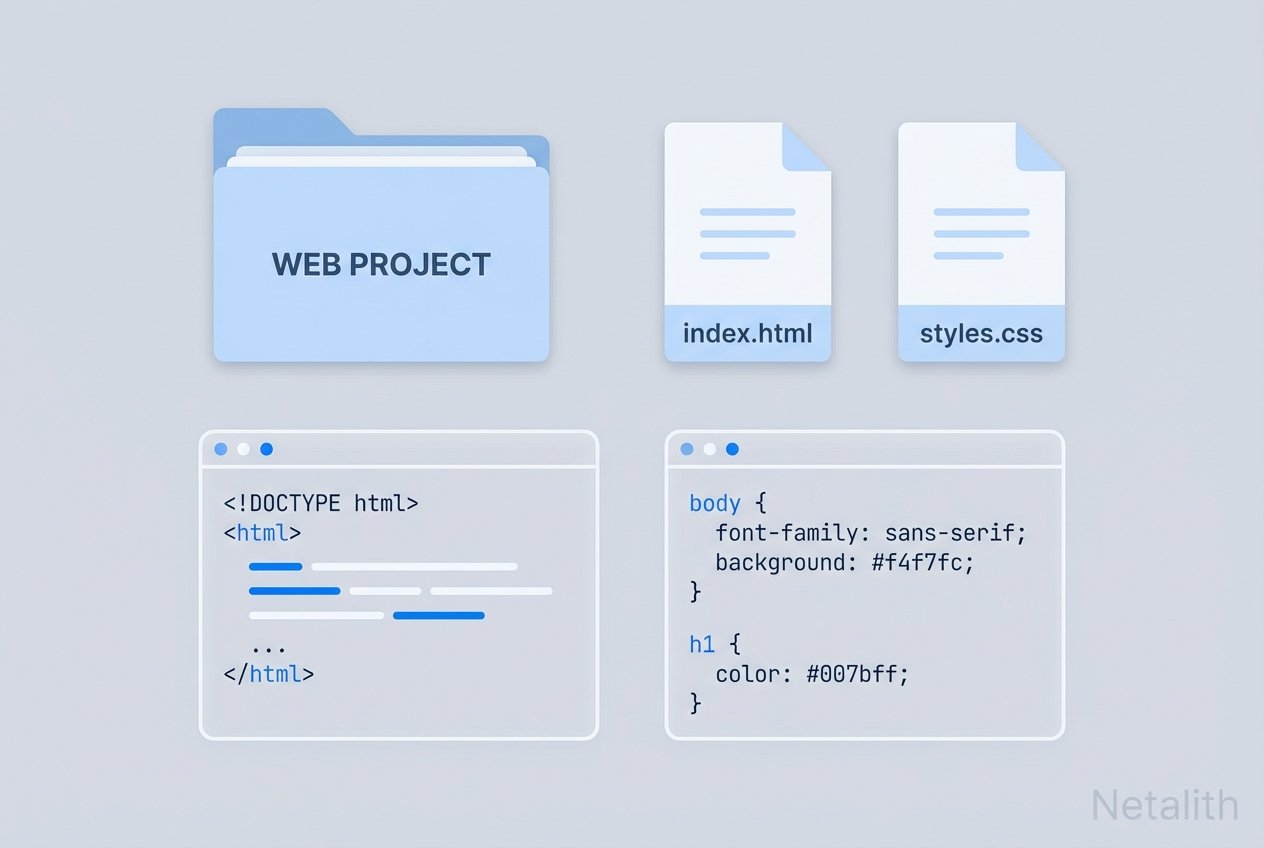 How To Set Up Your CSS and HTML Website Project